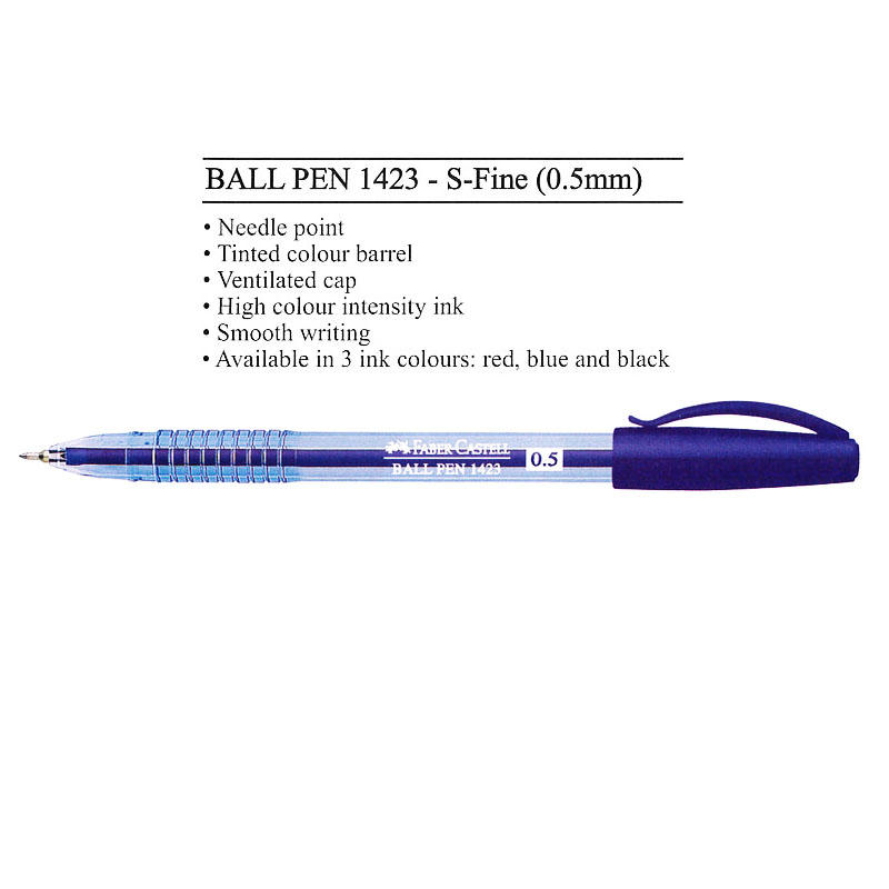 Faber-Castell 1423 0.5mm Ball Pen