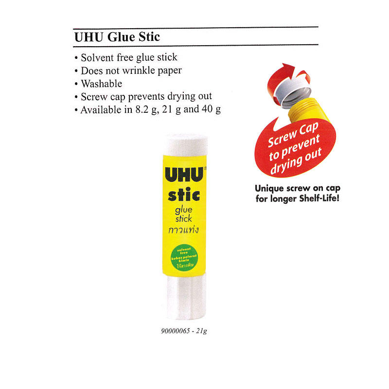 UHU Paper Glue Stick 21g