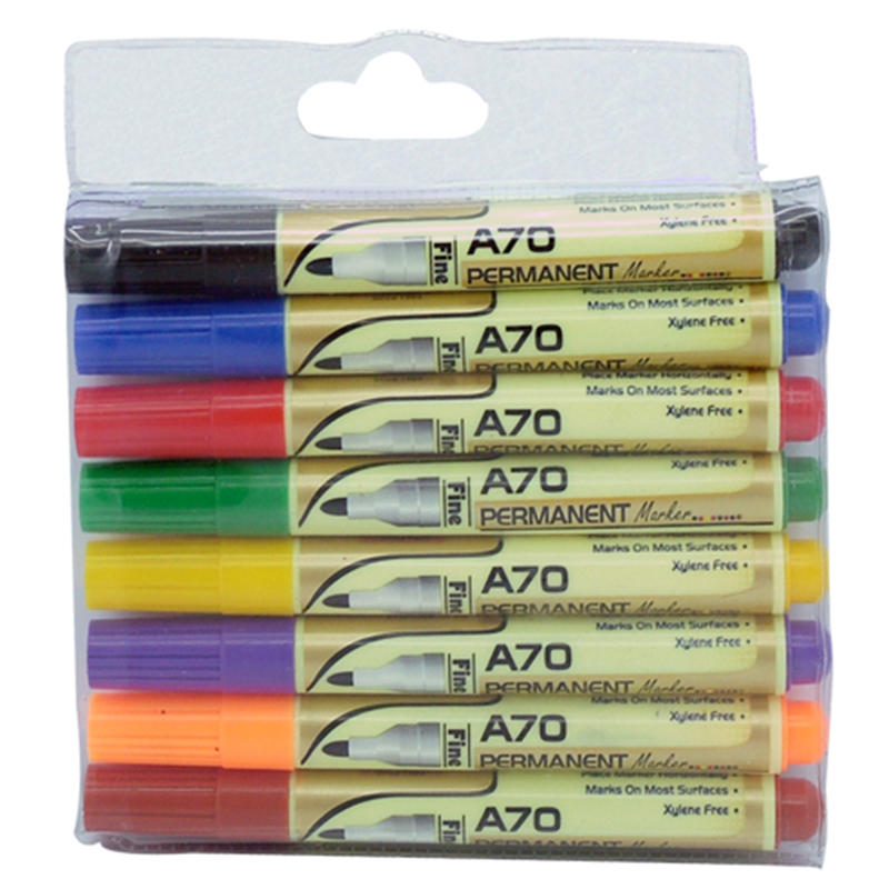 Yosogo A70 8colour Permanent Marker Set