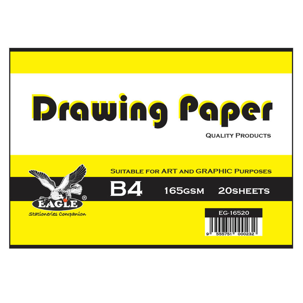 Eagle EG16520 165gsm 20Sheets Drawing Paper