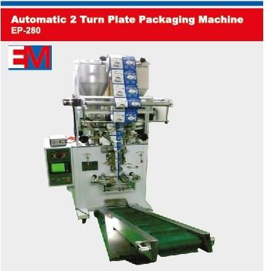 Automatic 2 Turn Plate Packaging Machine