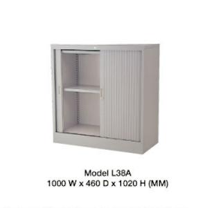 Half-Height Steel Cupboard : Model L38A