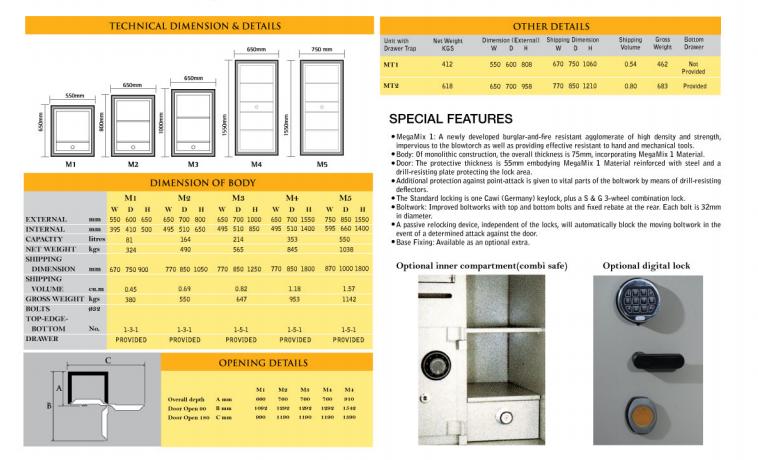 M-Series Commercial Safe