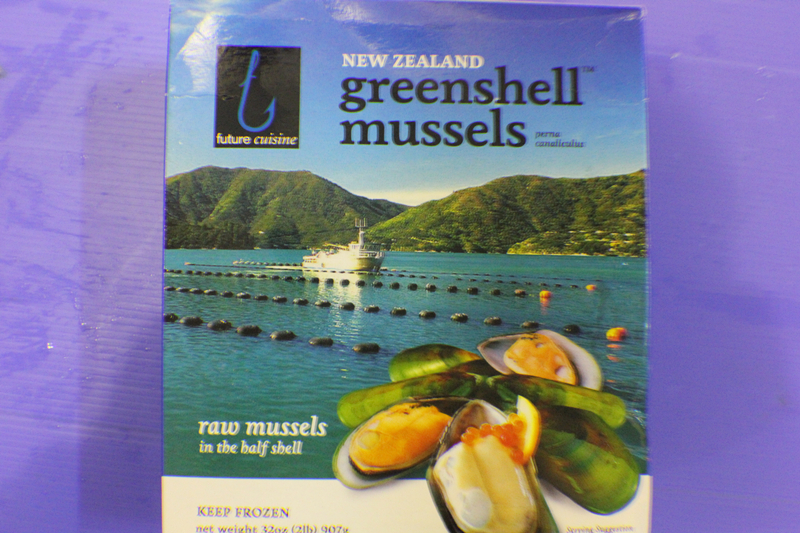 Green Mussel ( Half Shell)