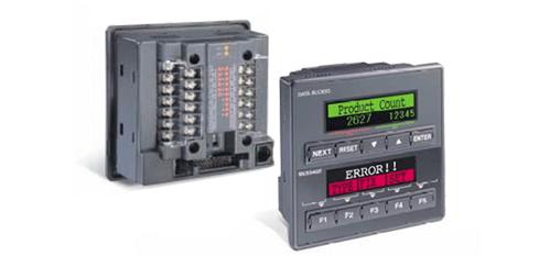 Panel - mounting, Built - in - Display PLC