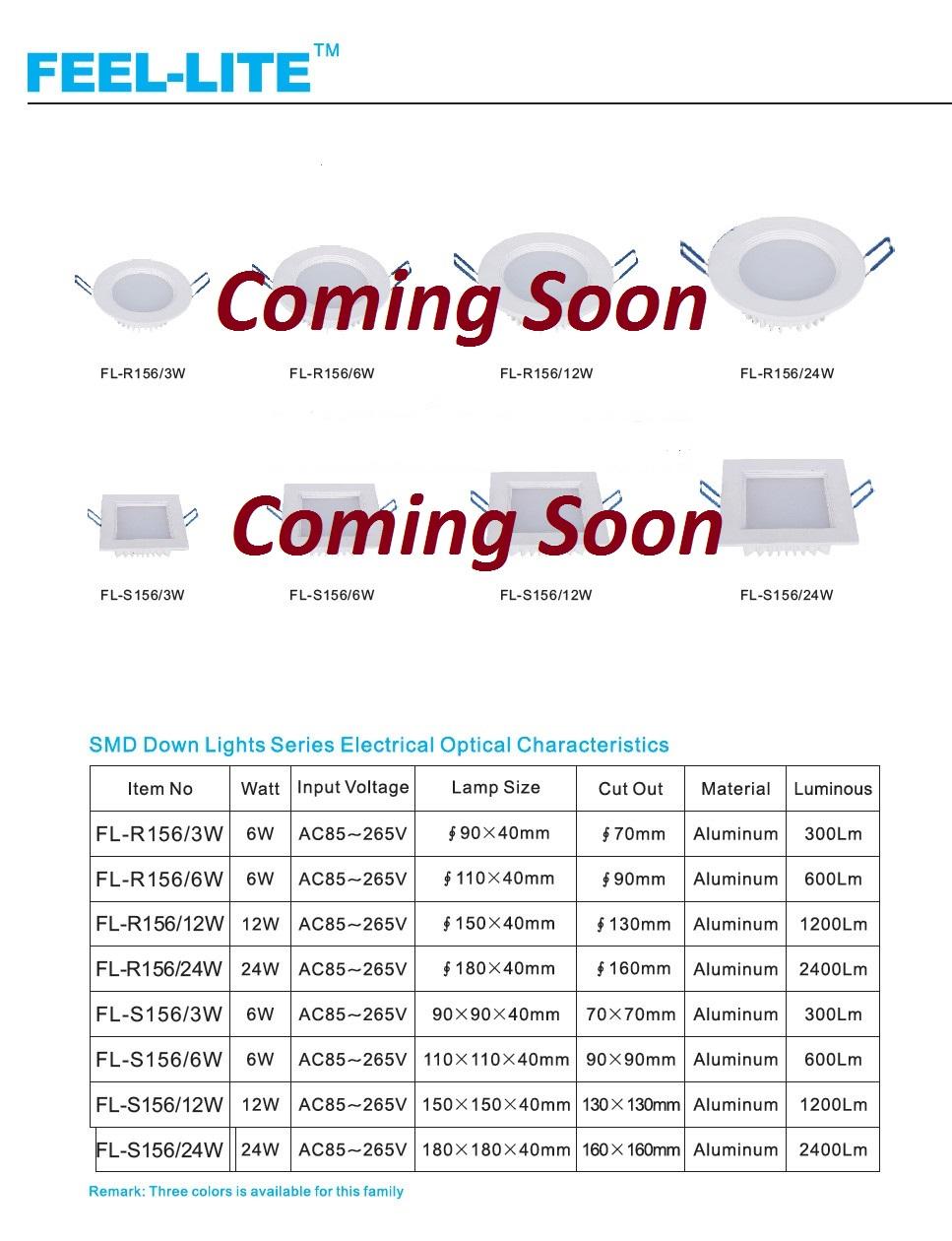 Panel Down Light Series