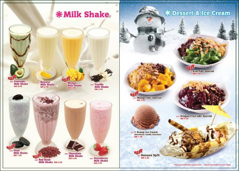 Milk Shake - Dessert Ice-Cream