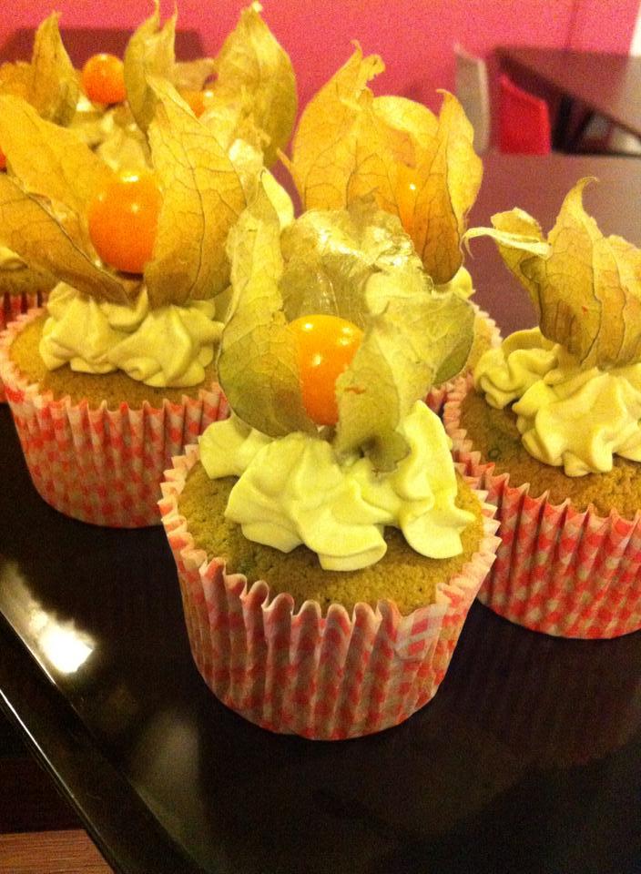 Green Tea Cupcake