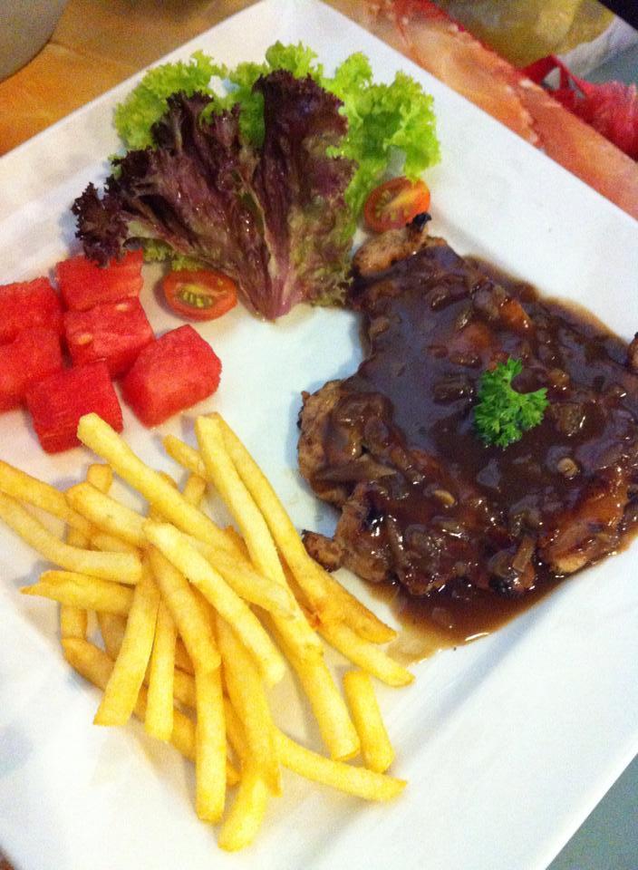 Grilled Chicken Chop