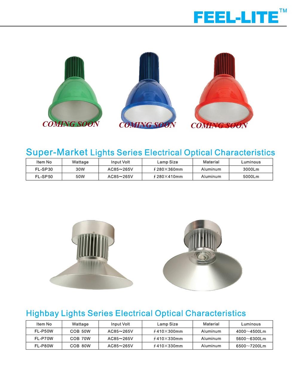 SUPER MARKET & HIGHBAY LIGHT