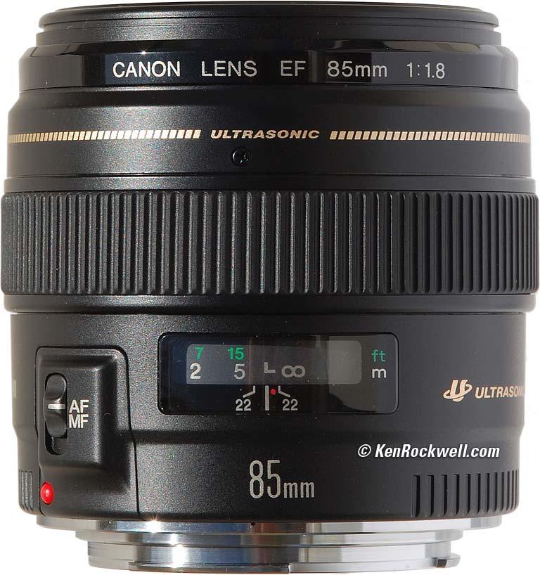 CANON EF 85MM F/1.8 USM LENS (CANON MALAYSIA)