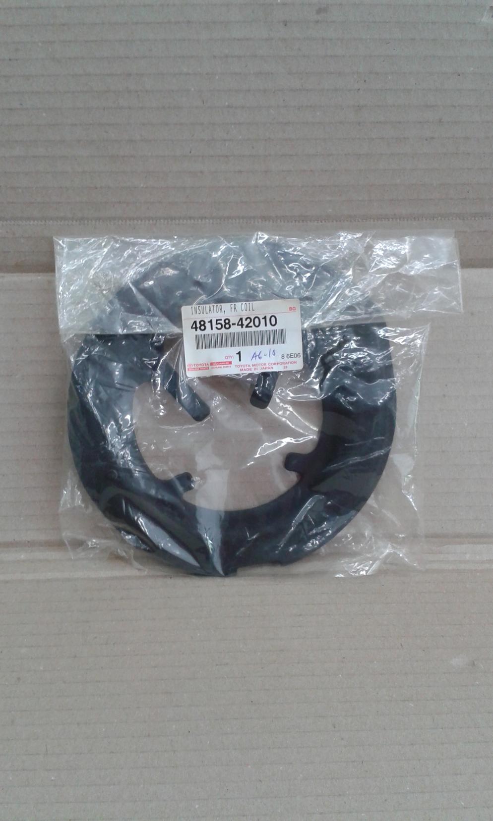 Toyota Genuine Front Coil Spring Lower Insulator 48158-42010
