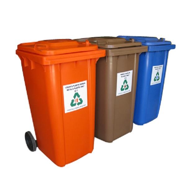 Recycle Bin with Foot Pedal
