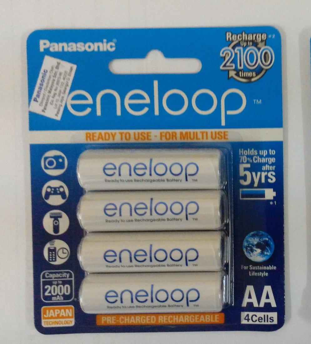 Panasonic Eneloop AA BK-3MCC/4BT