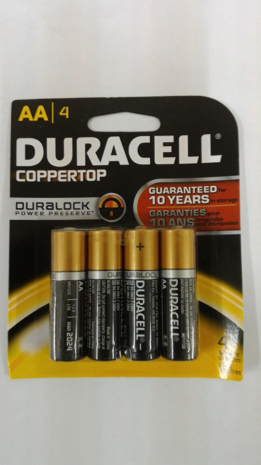 DURACELL BATERIA AA Duracell MN1500B4