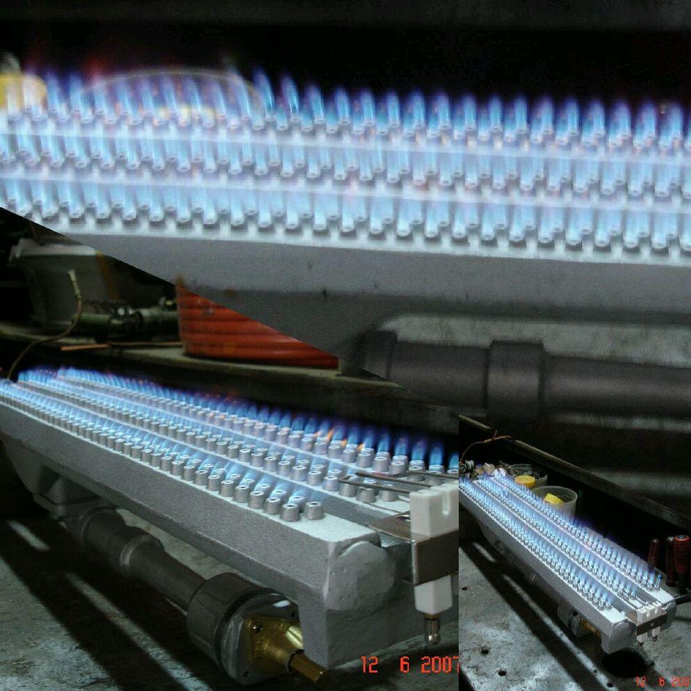 Commercial Industrial Cast Steel Line Burners for Dryer Fryer Heating