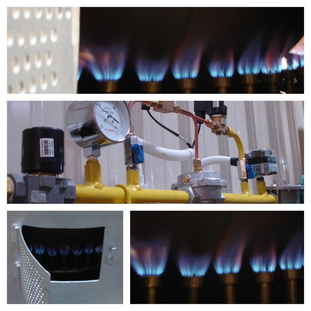 Automatic Gas Fire Nut Roaster