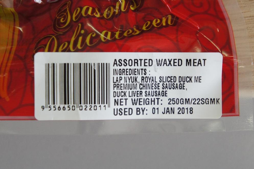 Assorted Wax Meat