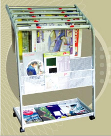 NM-827 Newspaper & Magazine Rack