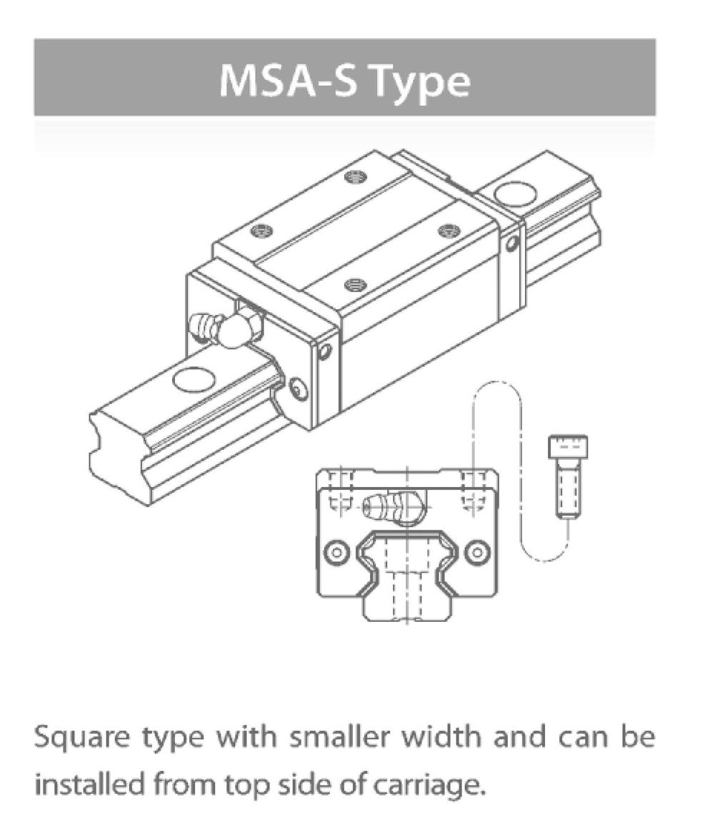 MSA Series Carriage Type (Ultra Heavy Load)