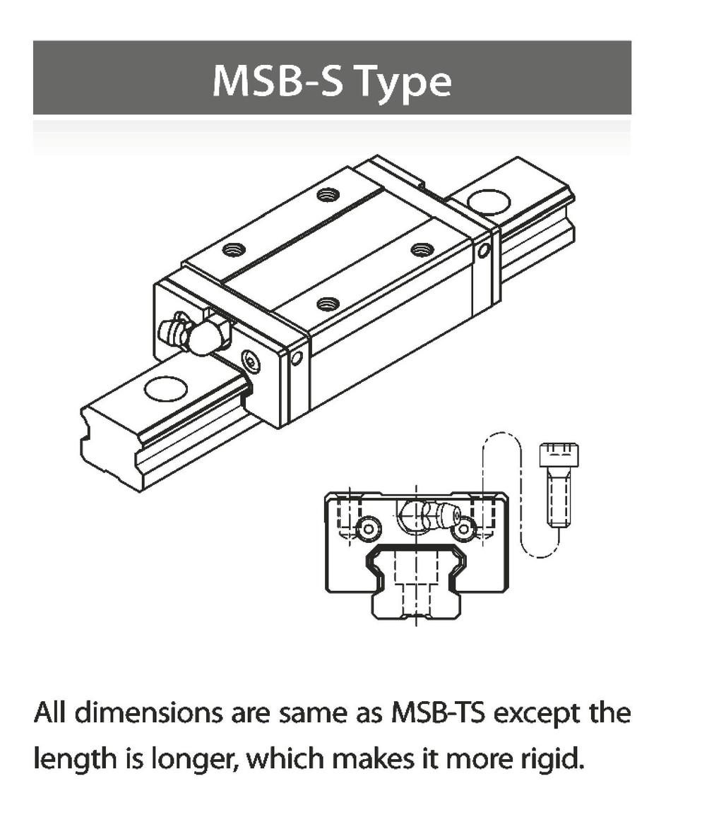 MSB Series Carriage Type (Heavy Load)