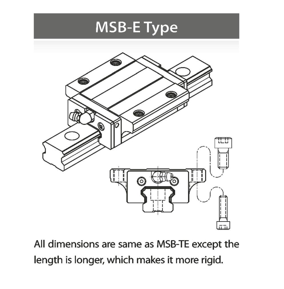 MSB Series Carriage Type (Heavy Load)
