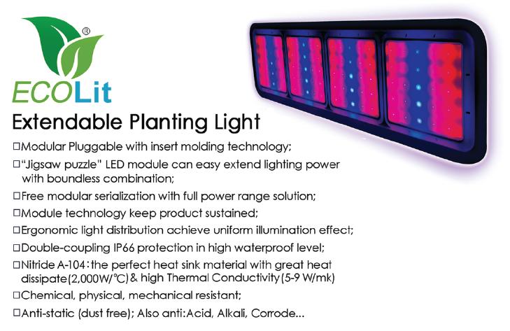 Extendable Planting Light