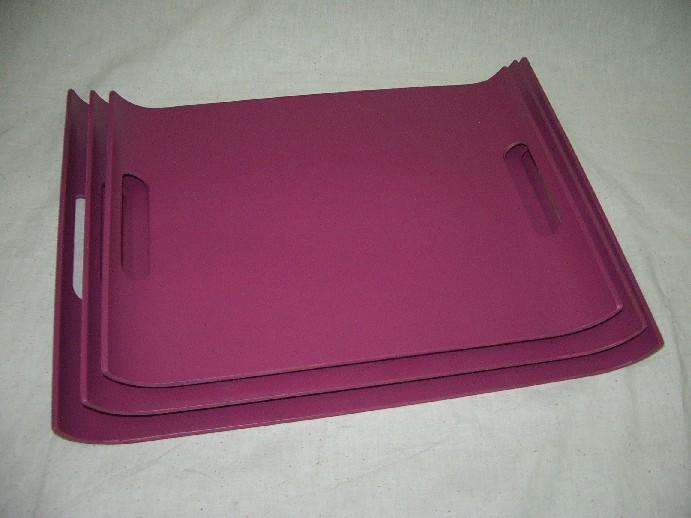 1191 U Shape Handy Tray (PU Red)