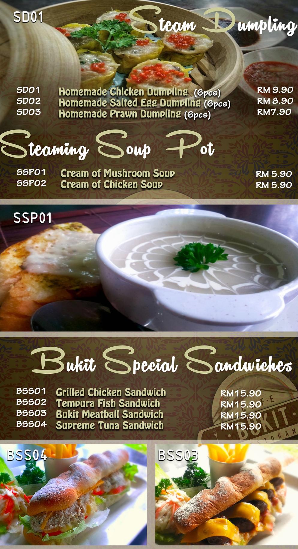 Soup & Special Sandwiches