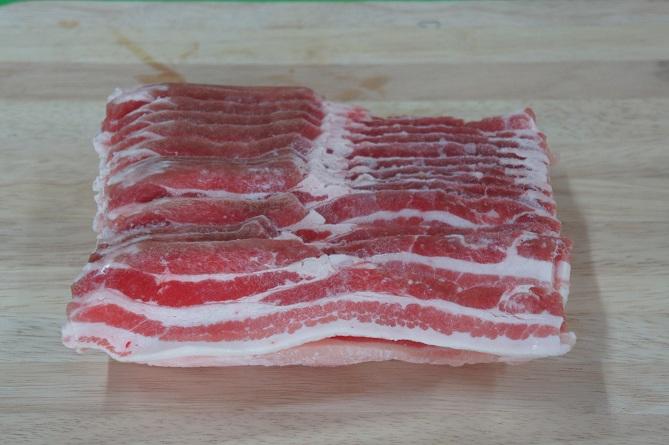 Pork Belly Sliced Skinless