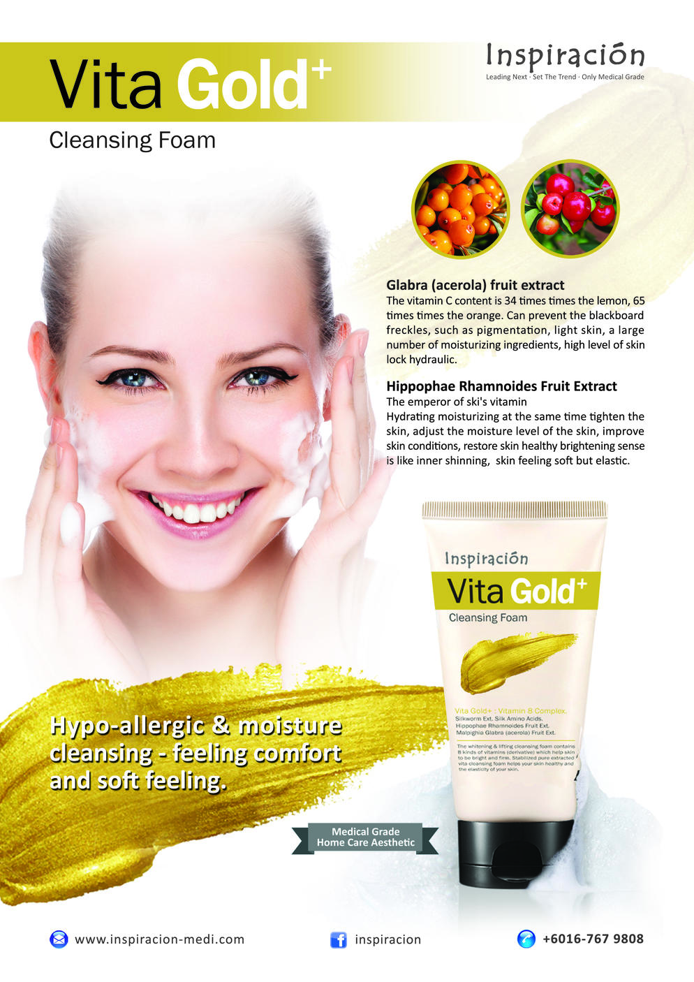 VITA GOLD+ Cleansing Foam