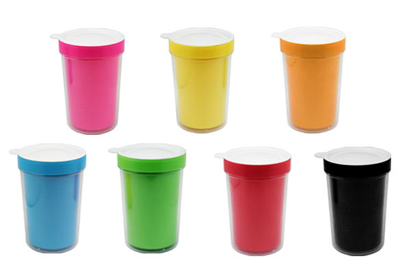 M19-2 U Mug - Double Wall Plastic Mug with Lid Custom Full Color Printed Paper Insert