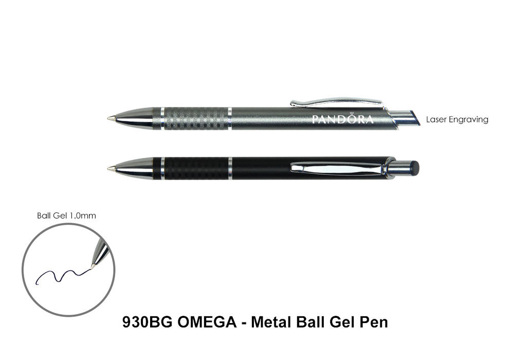 OMEGA - Metal Ball Pen (Ball Gel Ink)