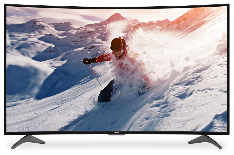 HAIER LED TV 4K CURVED  55'