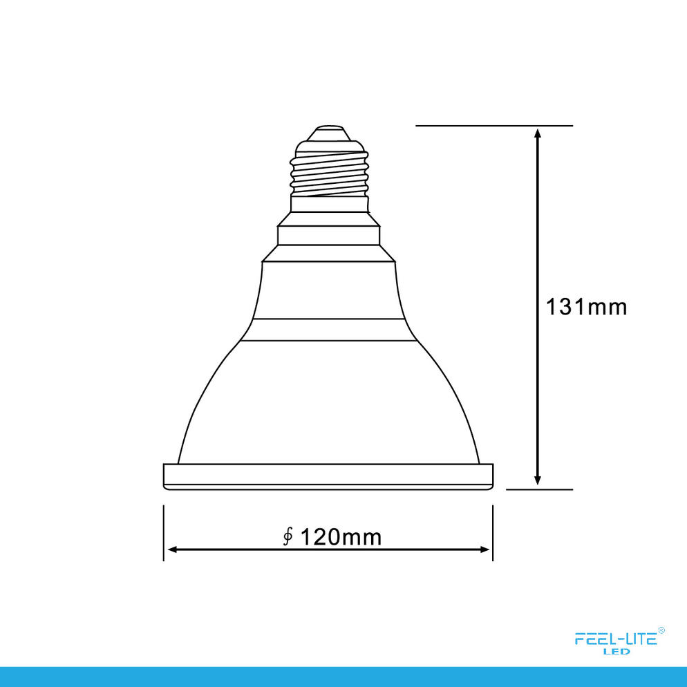 WATERPROOF LED PAR38-18W