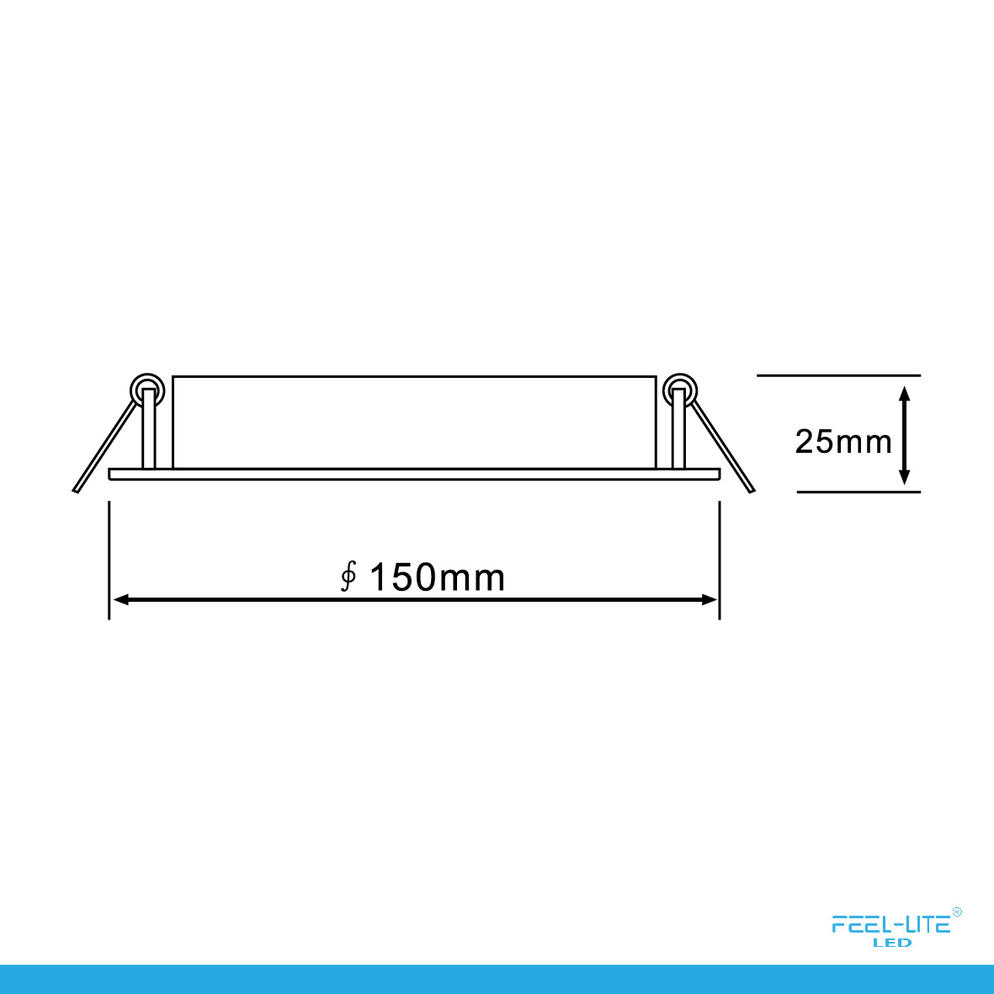 LED DOWNLIGHT MR150-12W