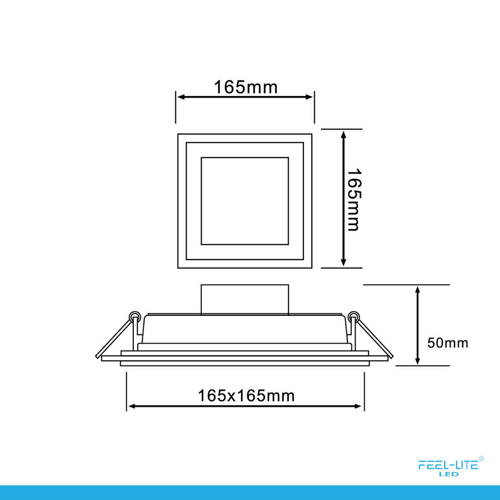 LED PANEL LIGHT PS150-12W-G