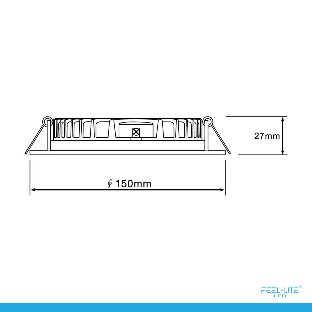 LED PANEL LIGHT DIY BR155-12W