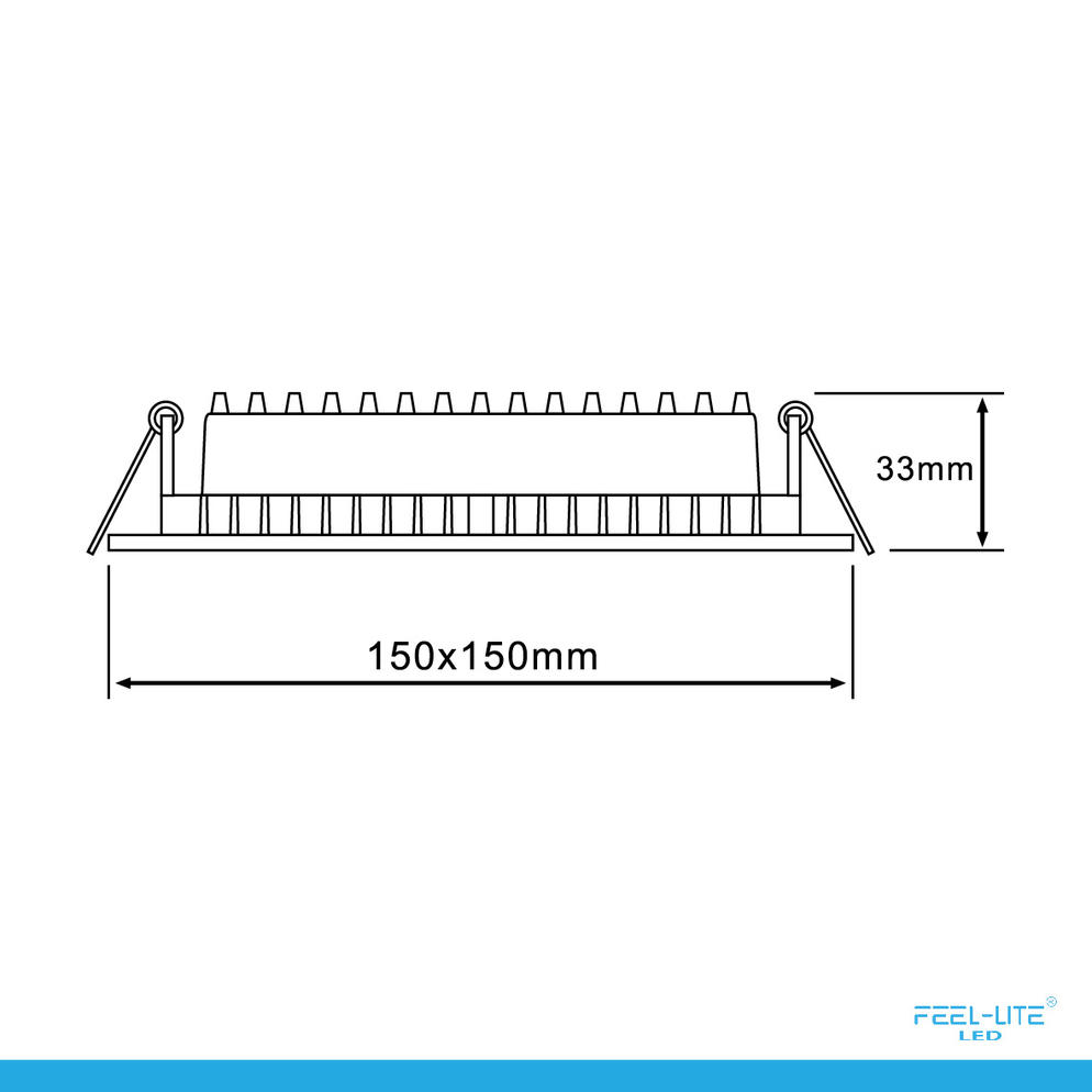 LED PANEL LIGHT DIY BS155-12W