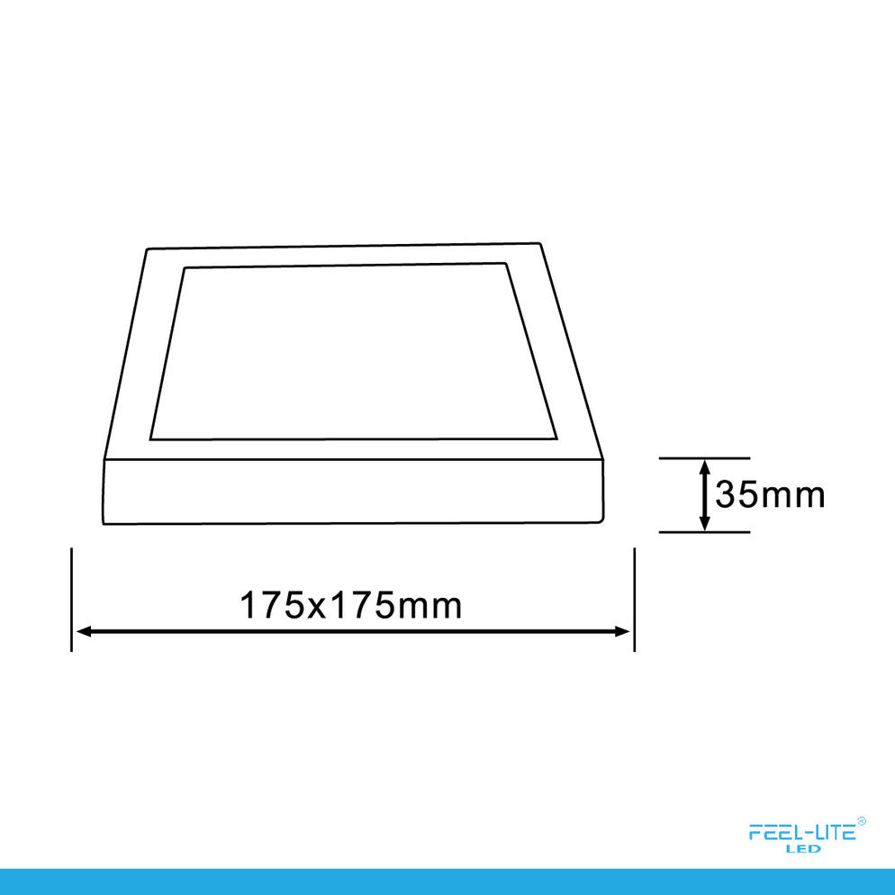 CEILING LIGHT-MSC180-12W