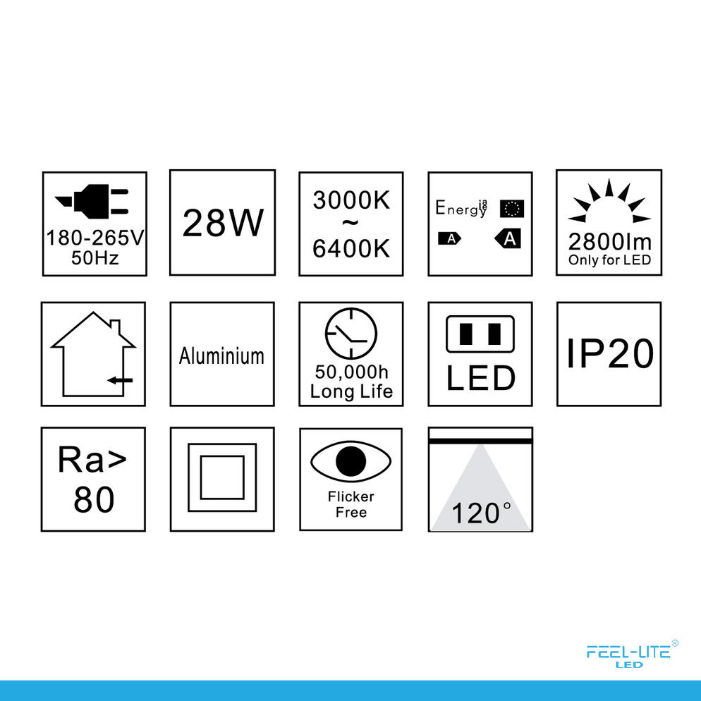 LED CEILING LAMP-28W