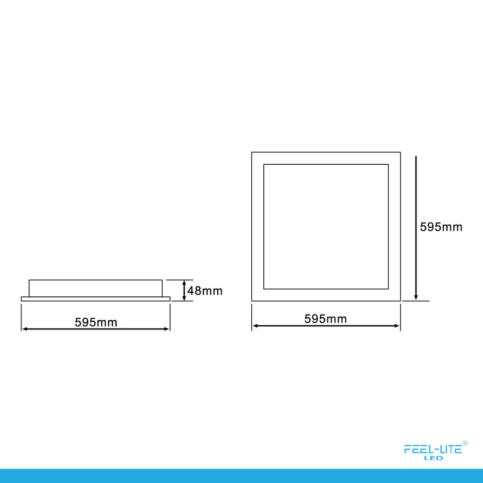 CEILING LIGHT-C6060-40W