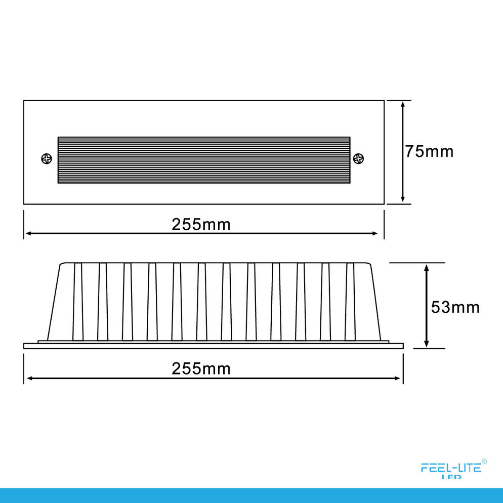 LED OUTDOOR LIGHT-QJ-REC-6W