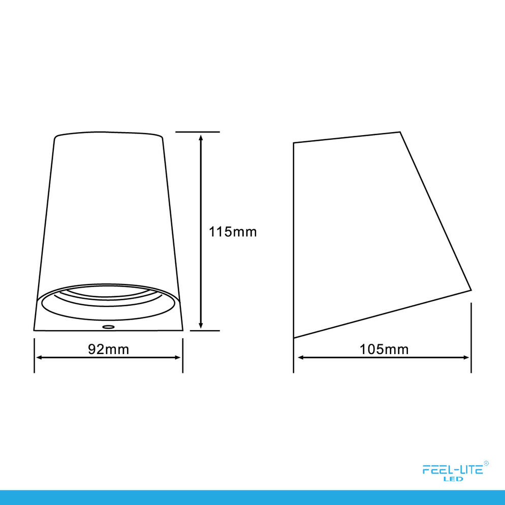 LED OUTDOOR LIGHT-W1701-12W