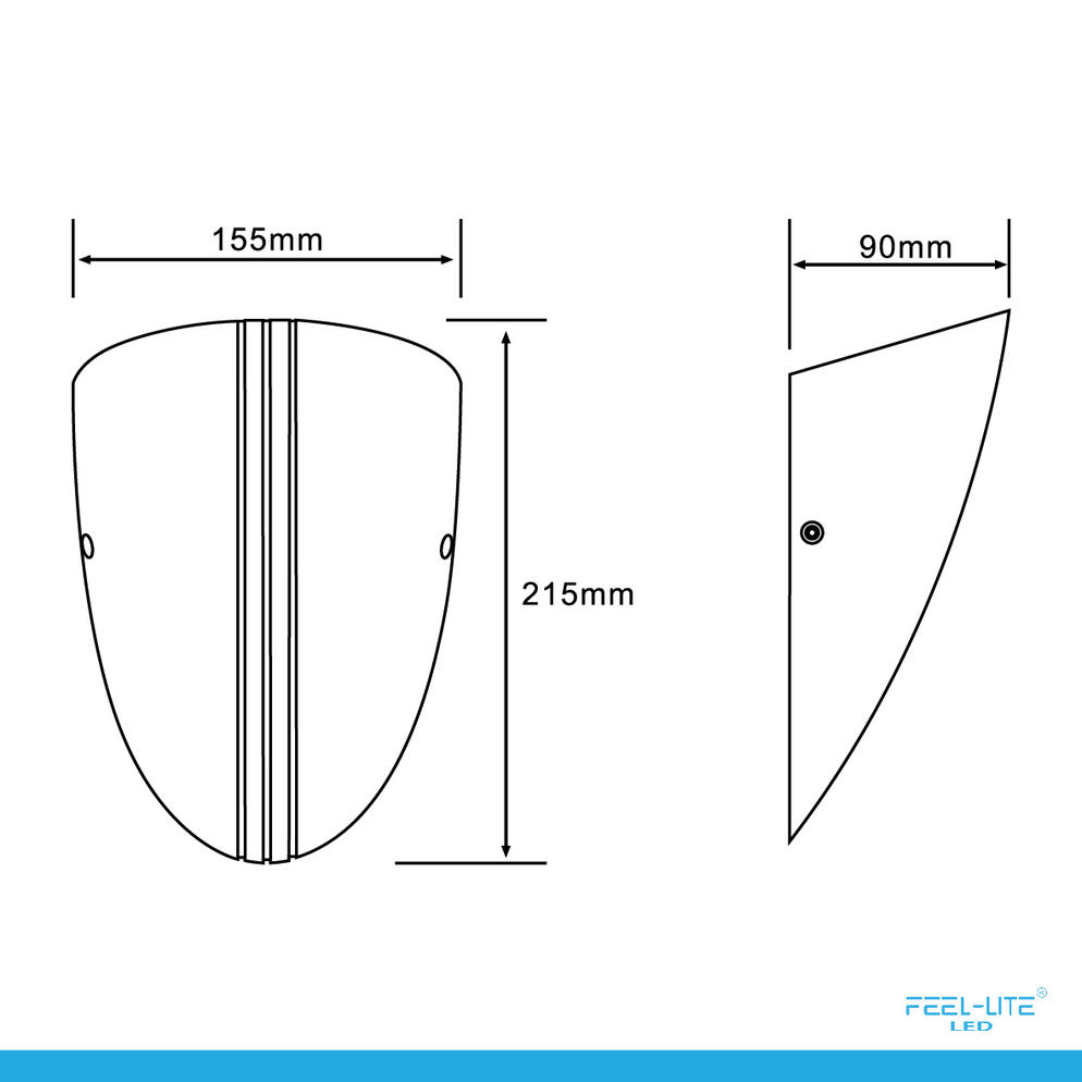 LED OUTDOOR LIGHT-W1702-12W