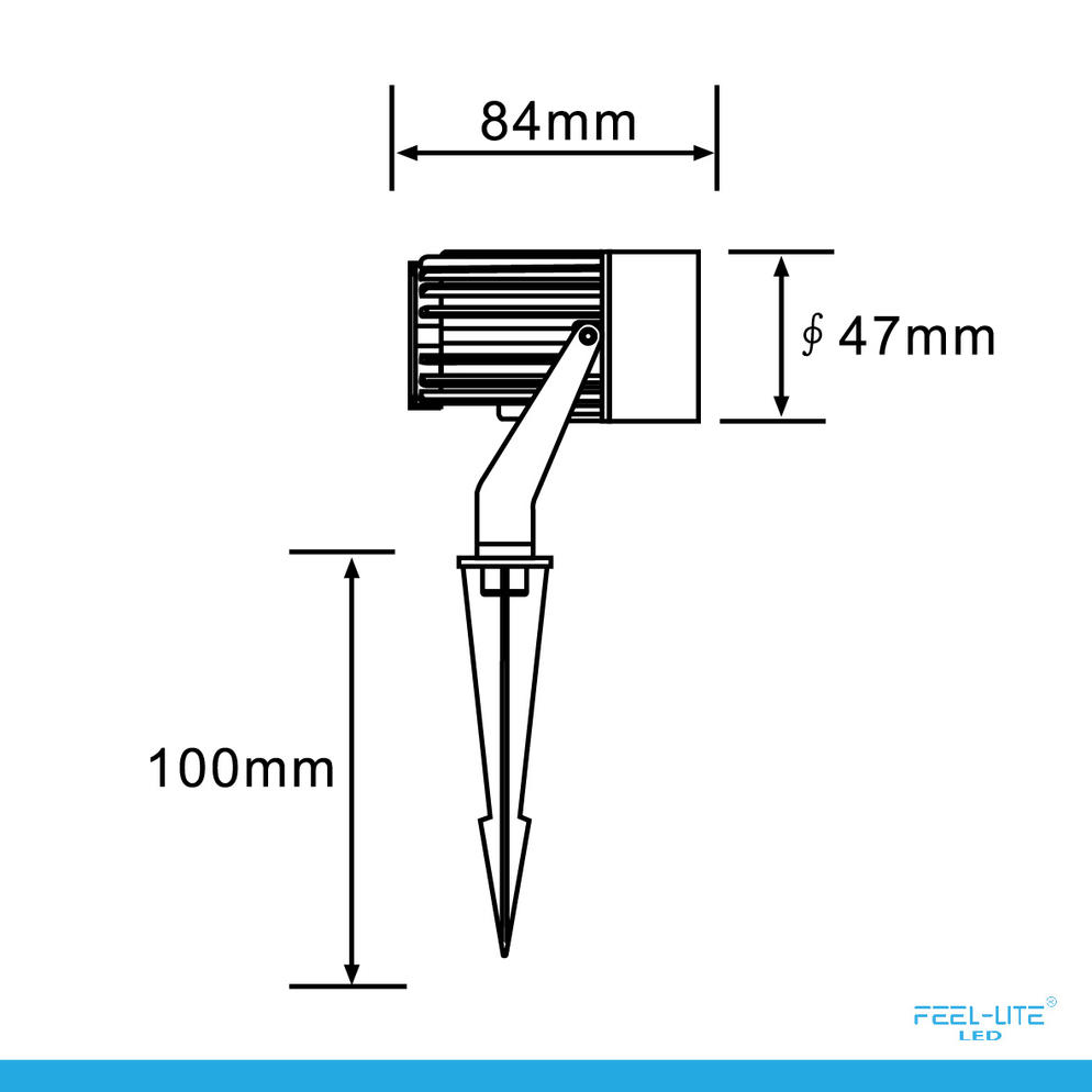 LED OUTDOOR LIGHT-P9075-5W3W