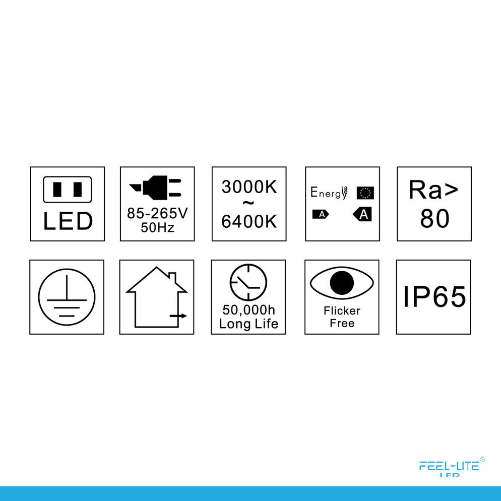 LED OUTDOOR LIGHT-P9075-12W6W