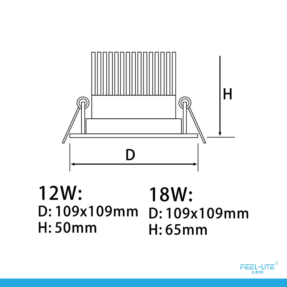LED DOWNLIGHT-S1603-18W-T