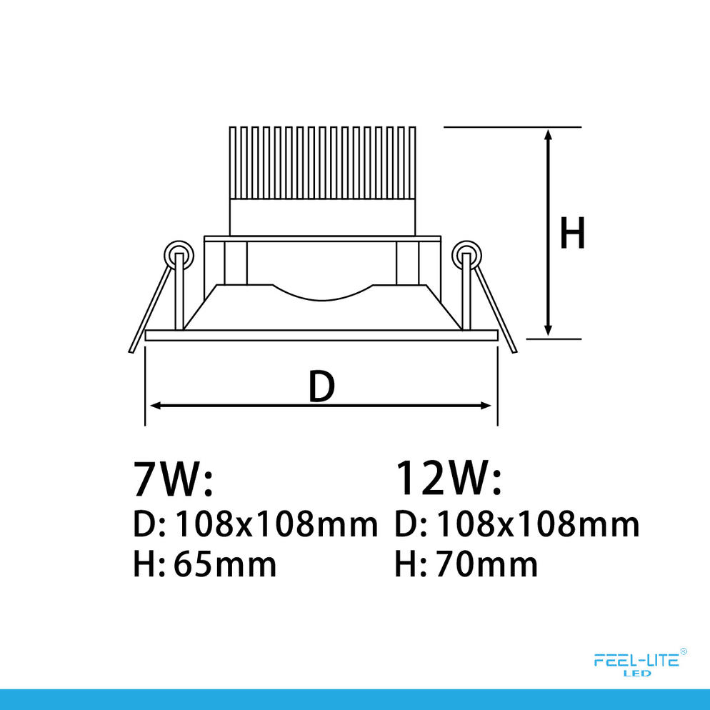 LED DOWNLIGHT-D1502-12W-T