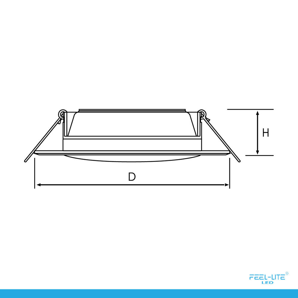 LED DOWNLIGHT-401-12W-B